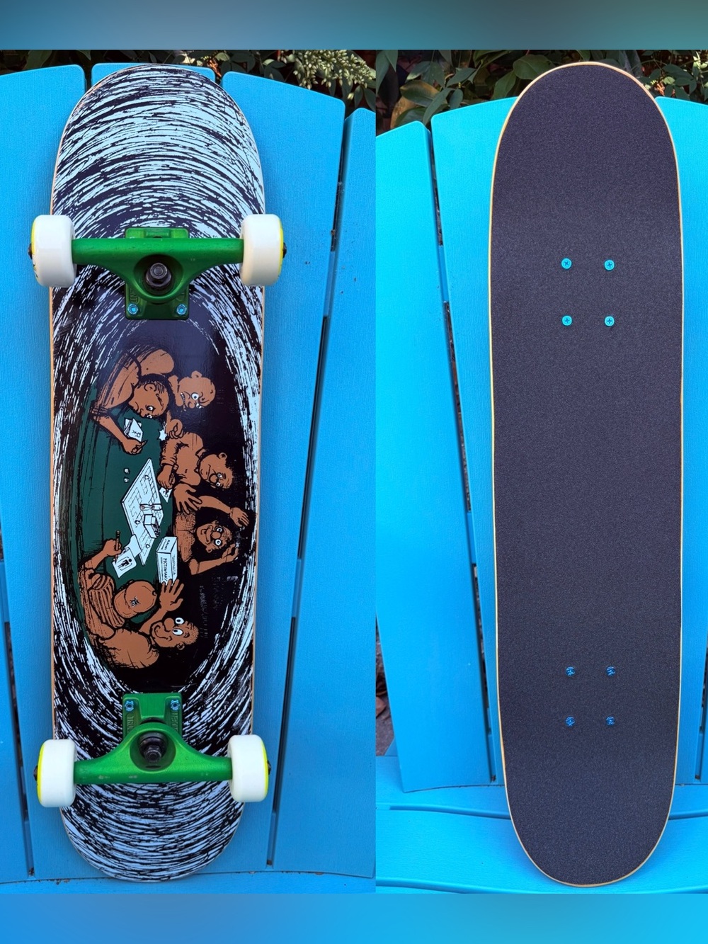 Girl Eric Koston Pictionary Reissue Complete Skateboard Anodized Stage 10 Indy’s